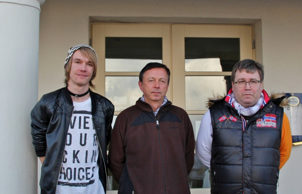 v.l.n.r.: 6. Roy Mirke (ESV Eberswalde), 4. Wilfried Woll (Greifswalder SV), 5. Gunnar Kilp (SAV Torgelow)